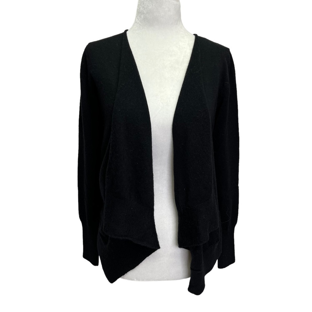 Gap🖤black Wool Waterfall Sweater Size XS